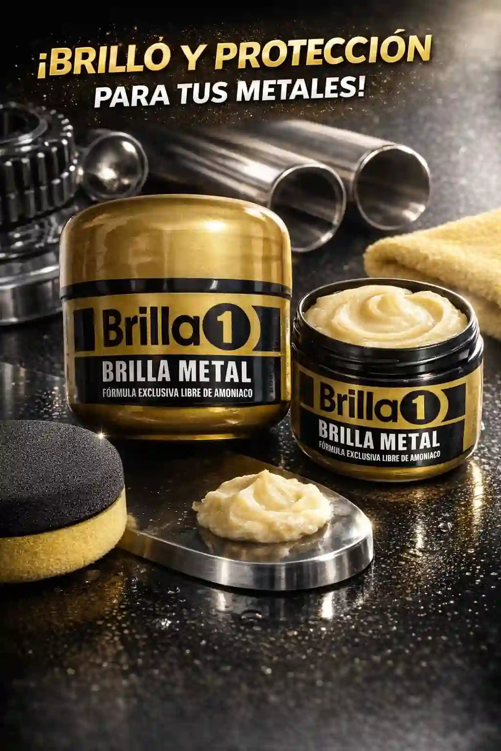 Brilla Metal  y Partes Negras