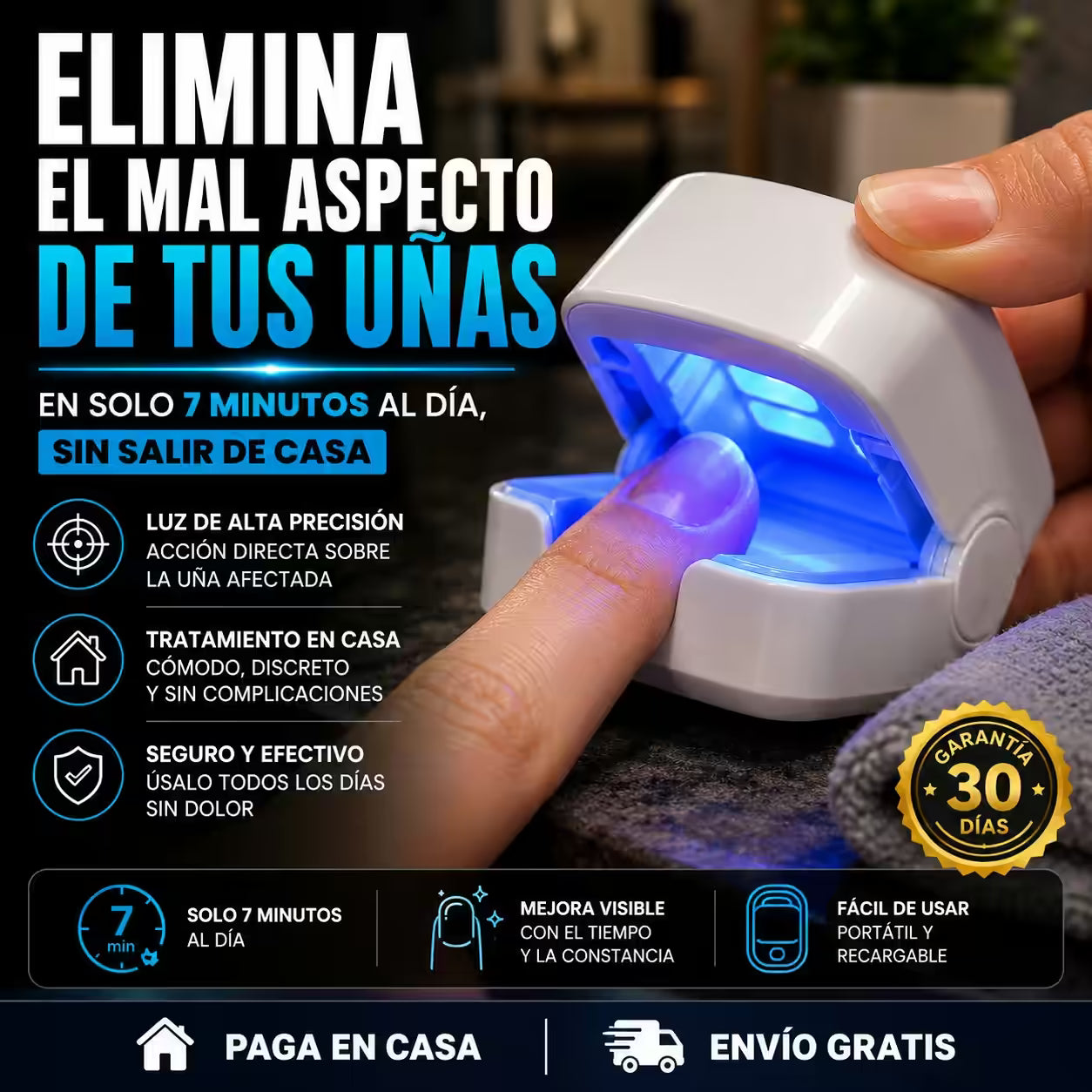 Lampara Uña Sana/ Recargable🔋