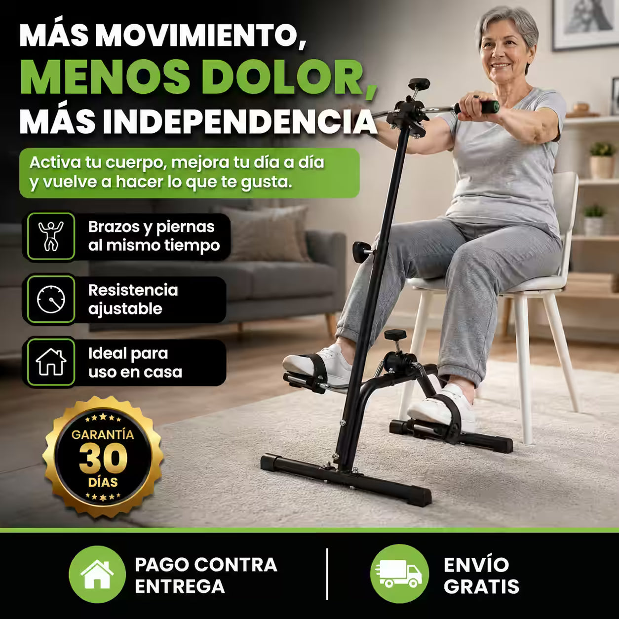 Bicicleta Terapéutica para recuperar la movilidad®