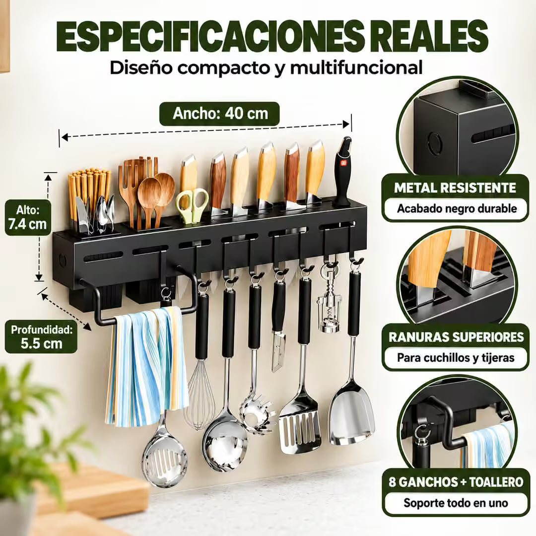 Estante Organizador de Utensilios de Cocina®