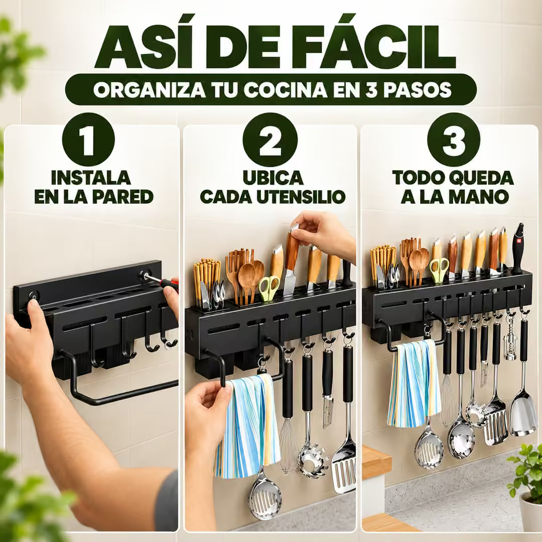 Estante Organizador de Utensilios de Cocina®