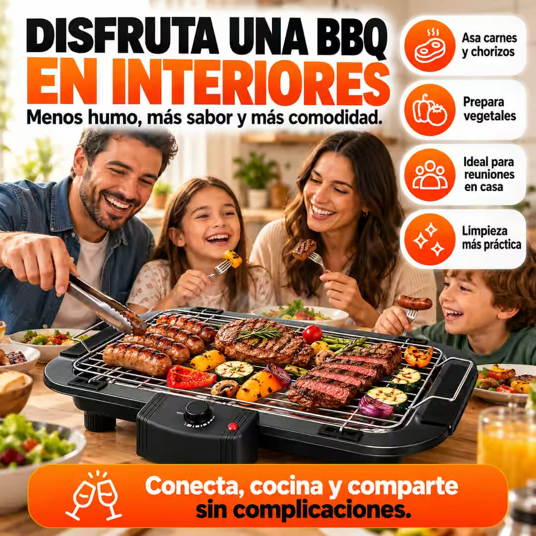Parrilla Eléctrica Antihumo